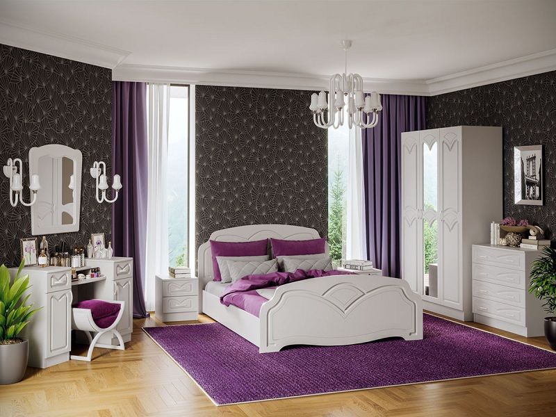 Модульная спальня Натали 1 МДФ