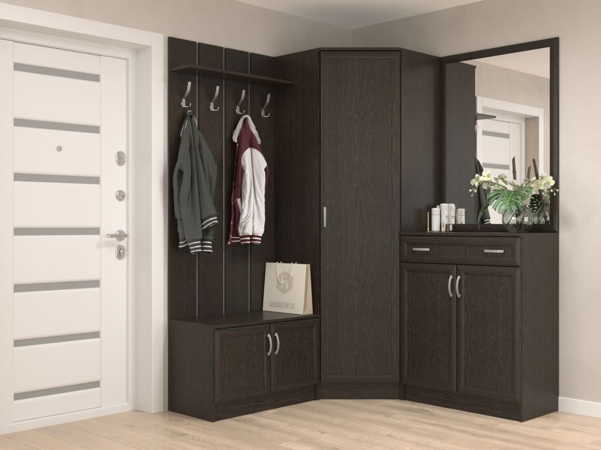 Угловая прихожая Салют 3